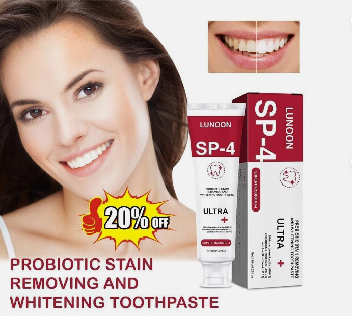 Sp-4 Probiotics Whitening Toothpaste Brightening & Removing Toothpaste